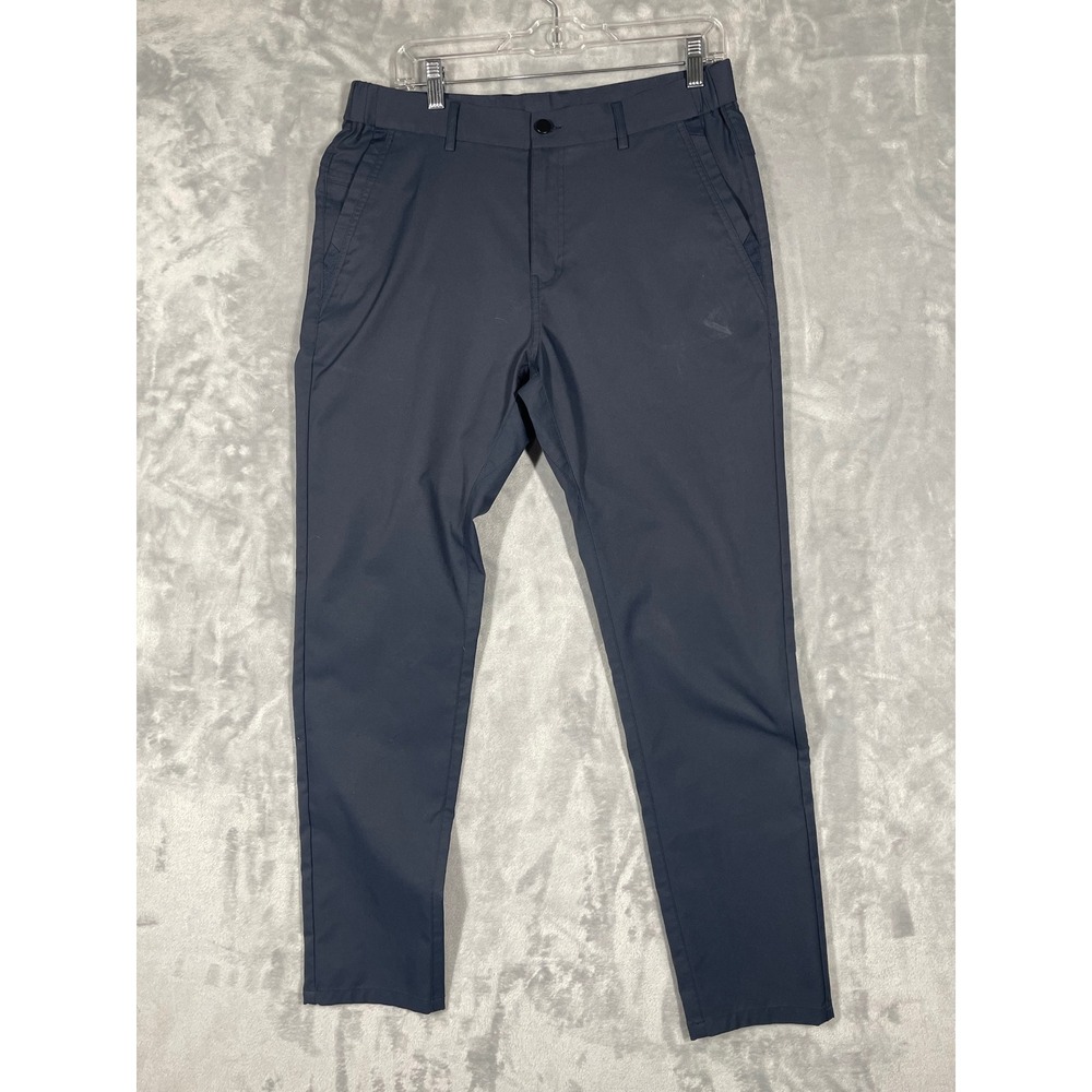 Jack Archer Jetsetter Pants Mens 33x30 Deep Blue Tech Chino Commuter Trousers